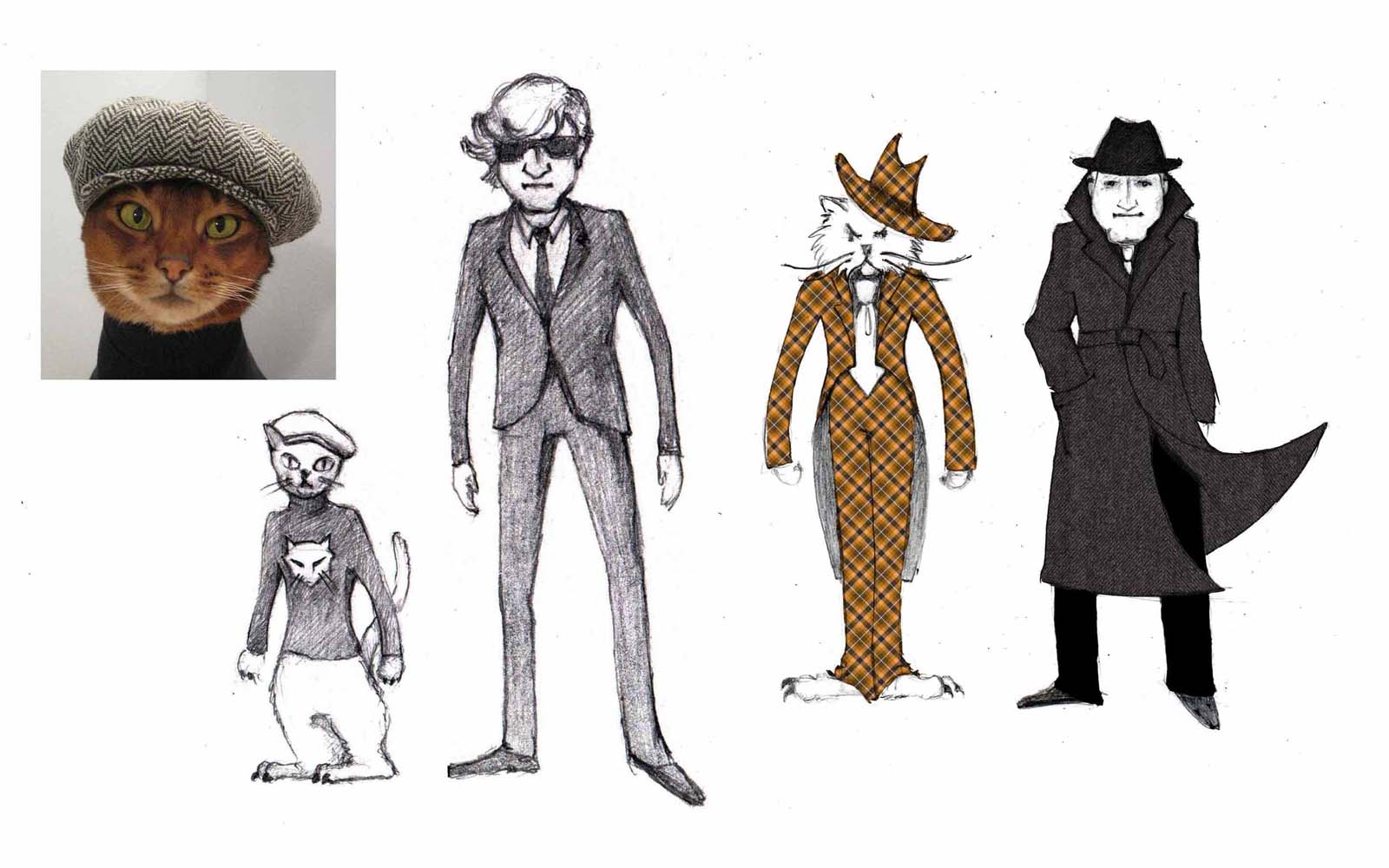 HERO ACTION FIGURES ...sketches
